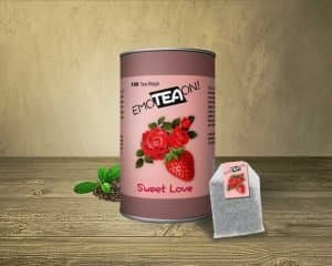 Design Tea Package Sweet Love