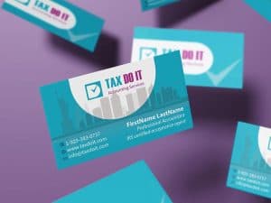 Design Business Card for Tax Do It
